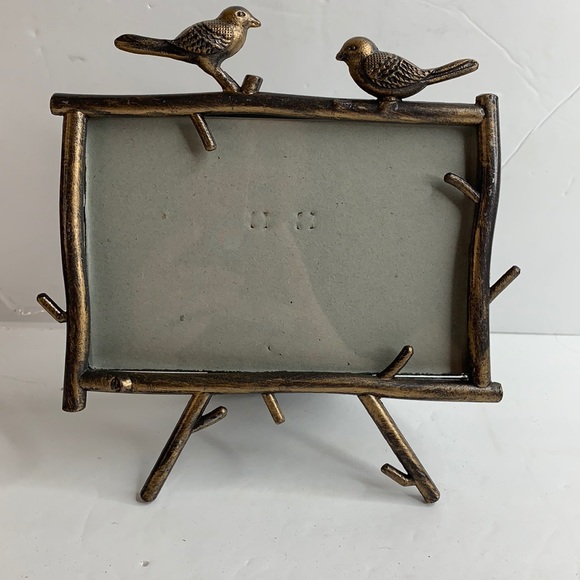 Other - Brass Tone Bird Branch Sticks Picture frame